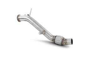 Downpipe geschikt voor BMW 1-serie E81/E82/E87/E88, 116d/118d/120d/123d 2003-2013 - 63,5mm - RVS