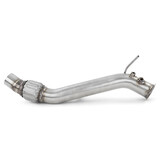 Downpipe geschikt voor BMW 1-serie E81/E82/E87/E88, 116d/118d/120d/123d 2003-2013 - 63,5mm - RVS