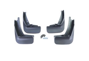 Spatlappen - geschikt voor VW Tiguan 2 AD1 vanaf 2016 - 4-delig - zwart