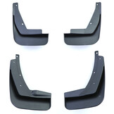 Spatlappen - geschikt voor VW Tiguan 2 AD1 vanaf 2016 - 4-delig - zwart