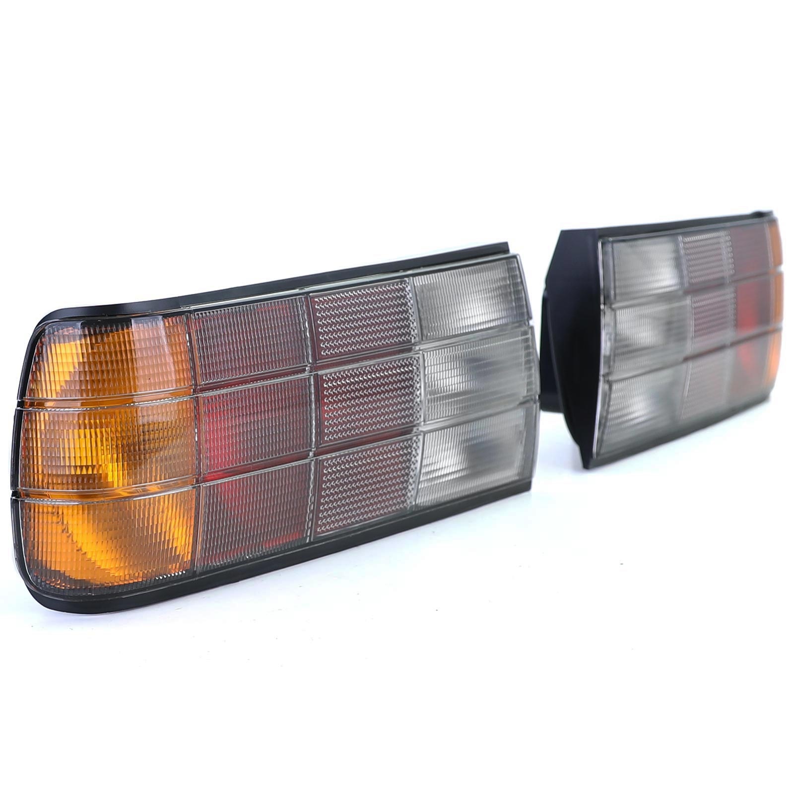 Achterlichten geschikt voor BMW 3 serie E30 sedan/cabrio/touring 1987-1994 - zwart smoke