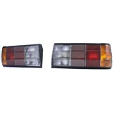 Achterlichten geschikt voor BMW 3 serie E30 sedan/cabrio/touring 1987-1994 - zwart smoke