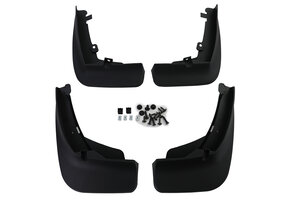 Spatlappen - voor VW Touareg CR vanaf 2018 - 4-delig - zwart