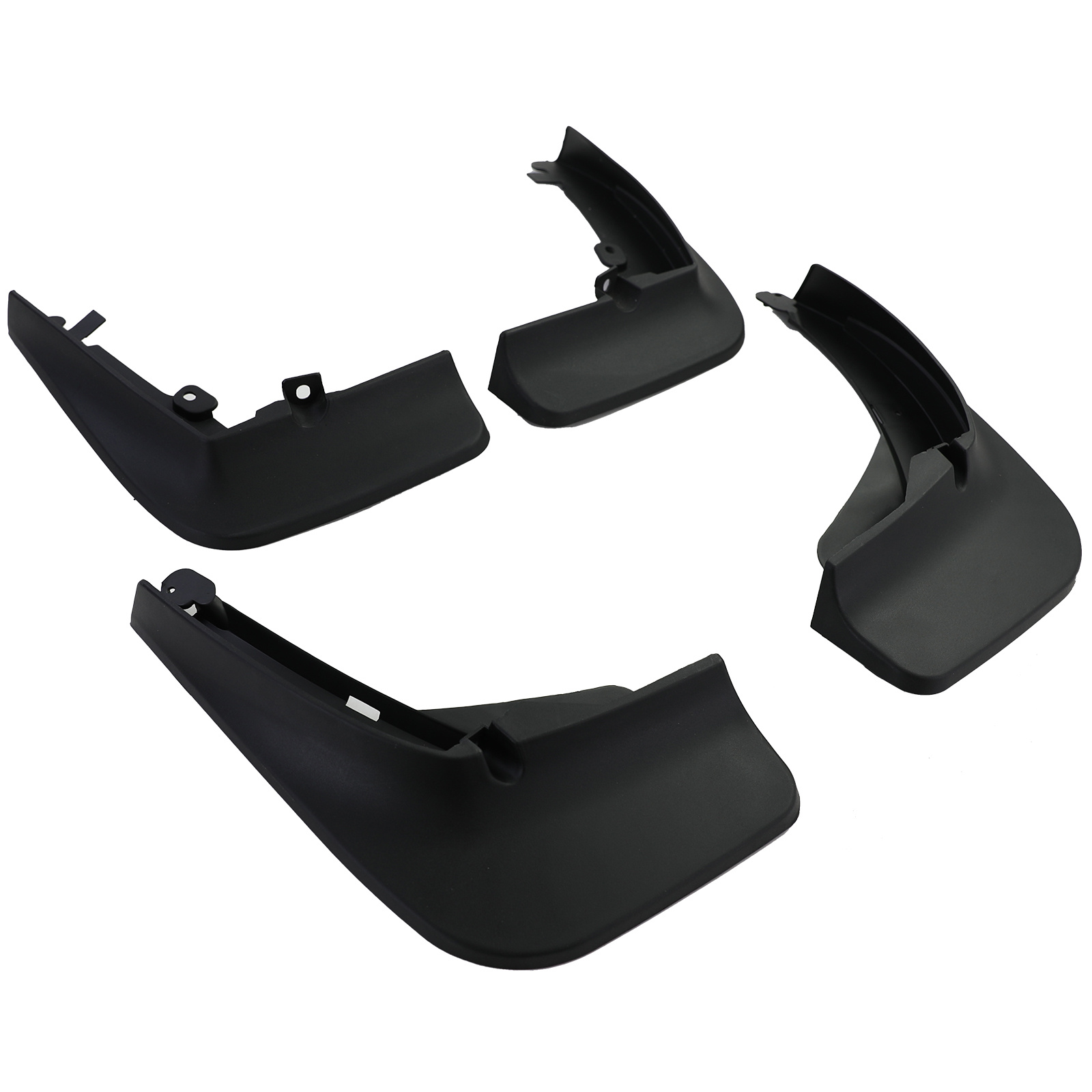 Spatlappen geschikt voor VW Touareg CR vanaf 2018 - 4-delig - zwart