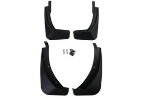 Spatlappen - voor VW T-Roc vanaf 2017 - 4-delig - zwart