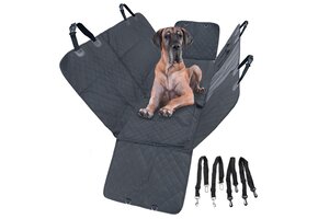 Autostoel hond - hondenstoel auto - universeel - zwart