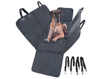 Autostoel hond - hondenstoel auto - universeel - zwart