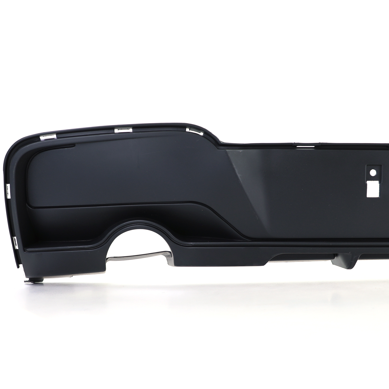 Achterbumper diffusor geschikt voor BMW 1-serie F20 F21 114 116 118 120 2011-02/2015 - zwart mat