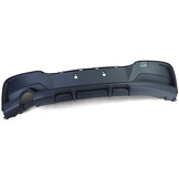 Achterbumper diffusor geschikt voor BMW 1-serie F20 F21 114 116 118 120 2011-02/2015 - zwart mat