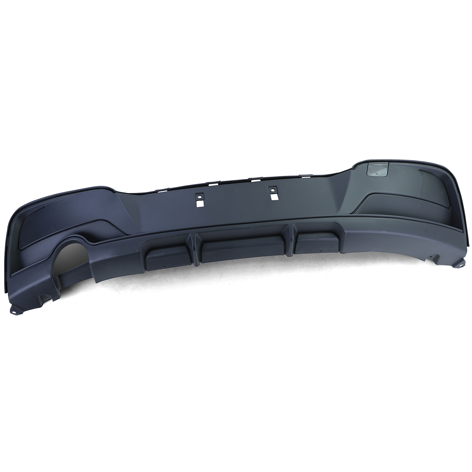 Achterbumper diffusor geschikt voor BMW 1-serie F20 F21 114 116 118 120 2011-02/2015 - zwart mat