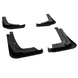 Spatlappen - voor VW Golf 8 vanaf 2019 - 4-delig - voor en achter - zwart