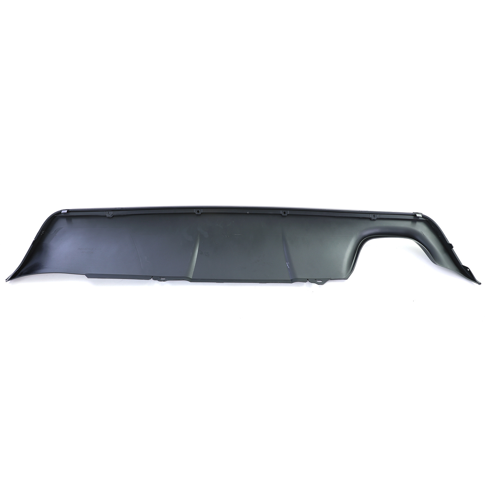 Diffusor achterbumper geschikt voor BMW 5-serie E60/E61 sedan/touring 07/2003-03/2010 - glanzend zwart