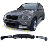 Body kit - geschikt voor BMW X5 E70 02/2007-05/2010 - 7-delig - hoogglans zwart
