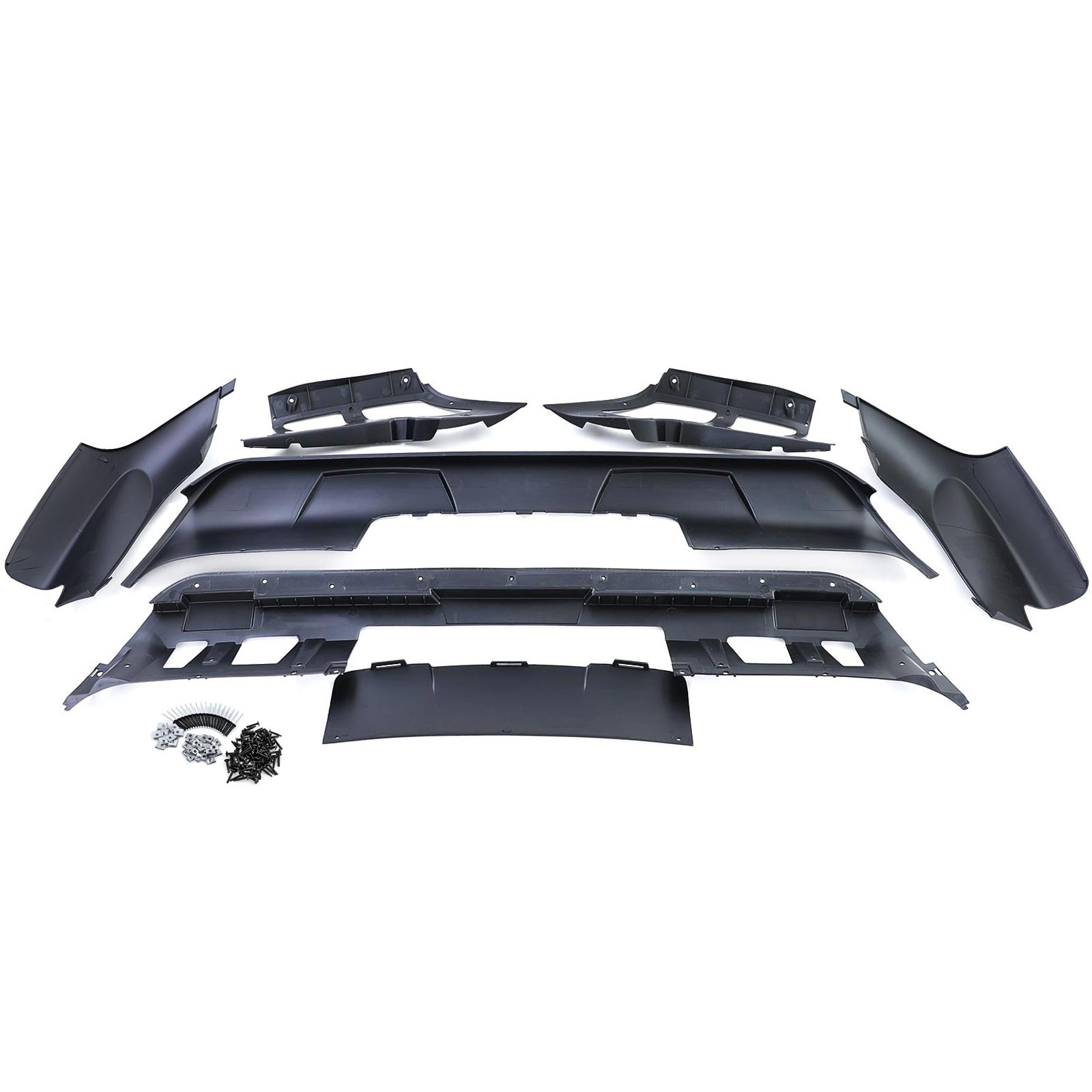 Body kit - geschikt voor BMW X5 E70 02/2007-05/2010 - 7-delig - hoogglans zwart