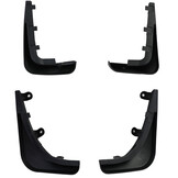 Spatlappen - voor VW New Beetle Cabrio 9C 2005-2010 - 4-delige set - zwart