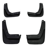 Spatlappen geschikt voor VW Beetle / Beetle Cabrio 5 2011-2019 - 4-delig - zwart