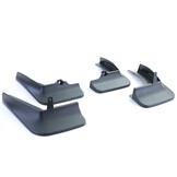 Spatlappen - voor VW Tiguan X vanaf 2020 - 4-delig - zwart