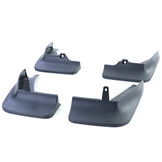 Spatlappen - geschikt voor VW Tiguan X vanaf 2020 - 4-delig - zwart