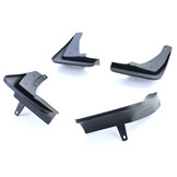 Spatlappen - geschikt voor VW Tiguan X vanaf 2020 - 4-delig - zwart