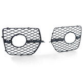Grille - mistlamp rooster - BMW X6 E71 05/2006-06/2014 - 2-delig - mat zwart
