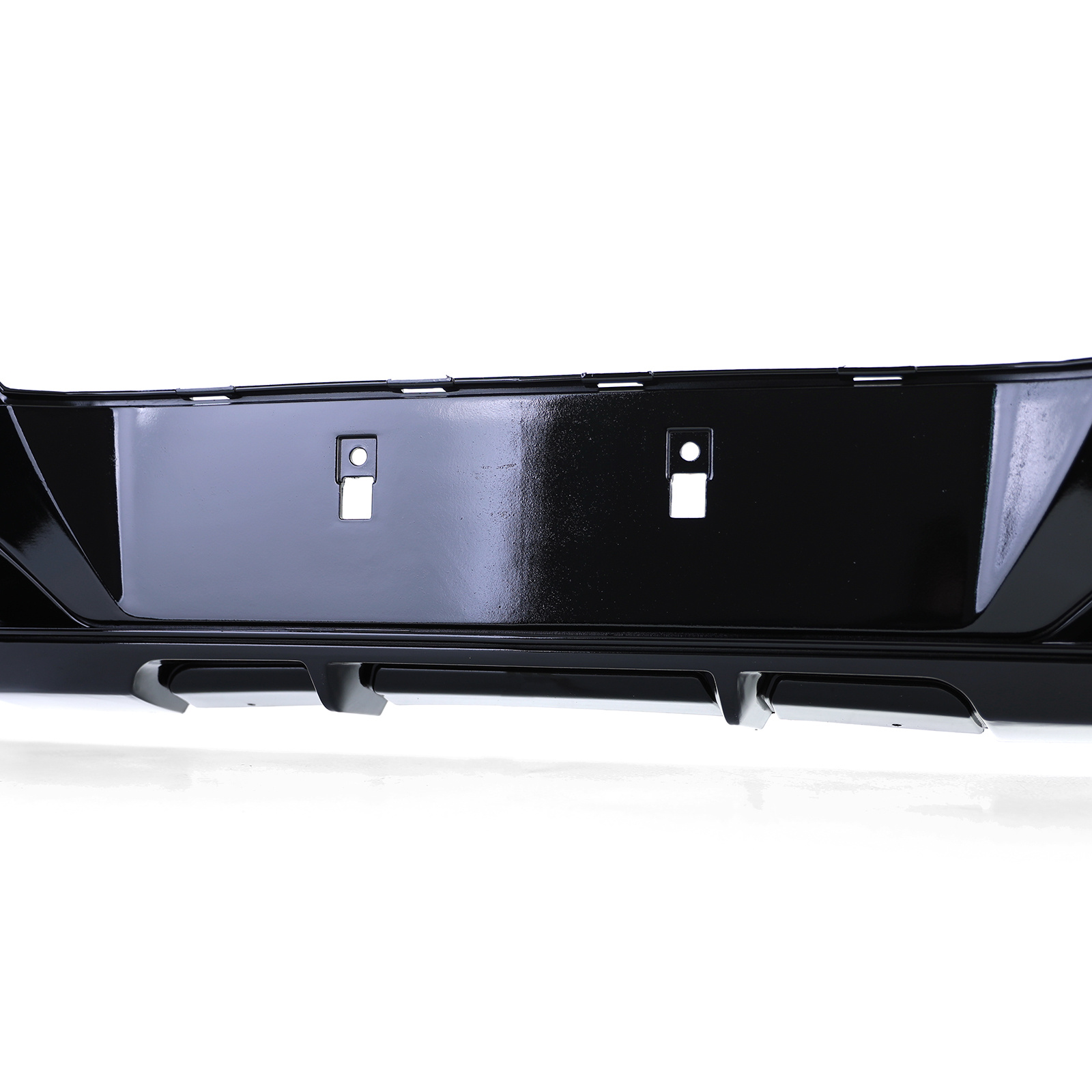 Achterbumper diffusor geschikt voor BMW 1-serie F20 F21 114 116 118 120 2011-02/2015 - glanzend zwart