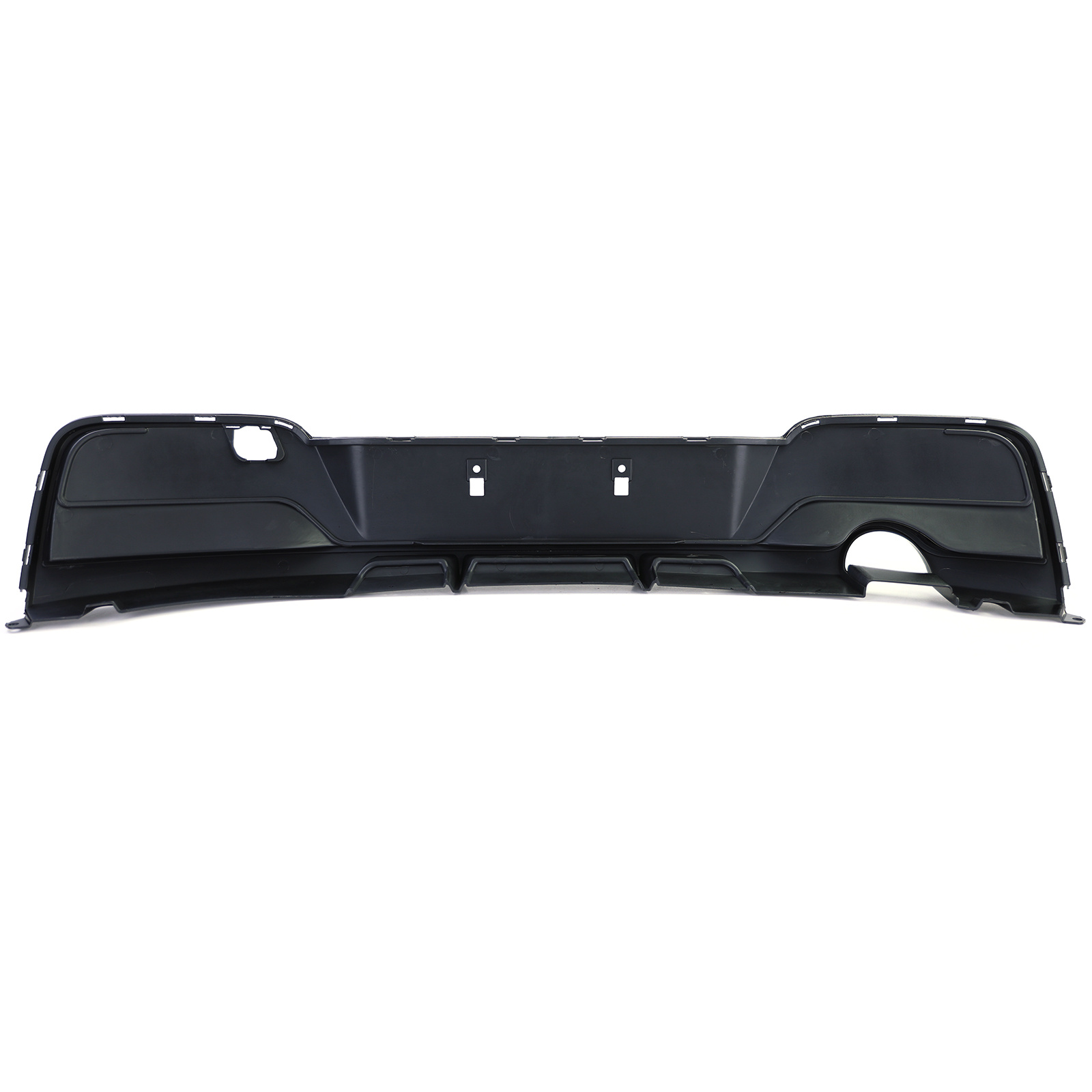 Achterbumper diffusor geschikt voor BMW 1-serie F20 F21 114 116 118 120 2011-02/2015 - glanzend zwart