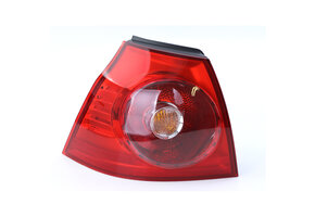 Achterlicht - VW Golf 5 sedan 10/2003-09/2008 - links - rood