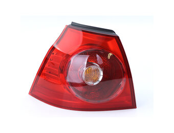 Achterlicht - VW Golf 5 sedan 10/2003-09/2008 - links - rood