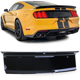 Afdekplaat kofferbak geschikt voor Ford Mustang 6 Coupé/Cabrio 12/ 2014-07/2017 - GT look - glanzend zwart