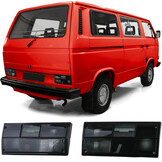 Achterlichten - voor VW T3 transporter 1979-1992 - zwart smoke