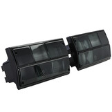 Achterlichten geschikt voor VW T3 transporter 1979-1992 - zwart smoke