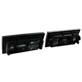 Achterlichten geschikt voor VW T3 transporter 1979-1992 - zwart smoke