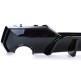 Achterbumper diffusor geschikt voor BMW 4-serie G22 G23 420 430 coupe/cabrio vanaf 2020 - glanzend zwart