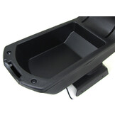 Armsteun auto - geschikt voor Opel Astra H 2004-2010 - met 2 USB-poorten en stekker - zwart