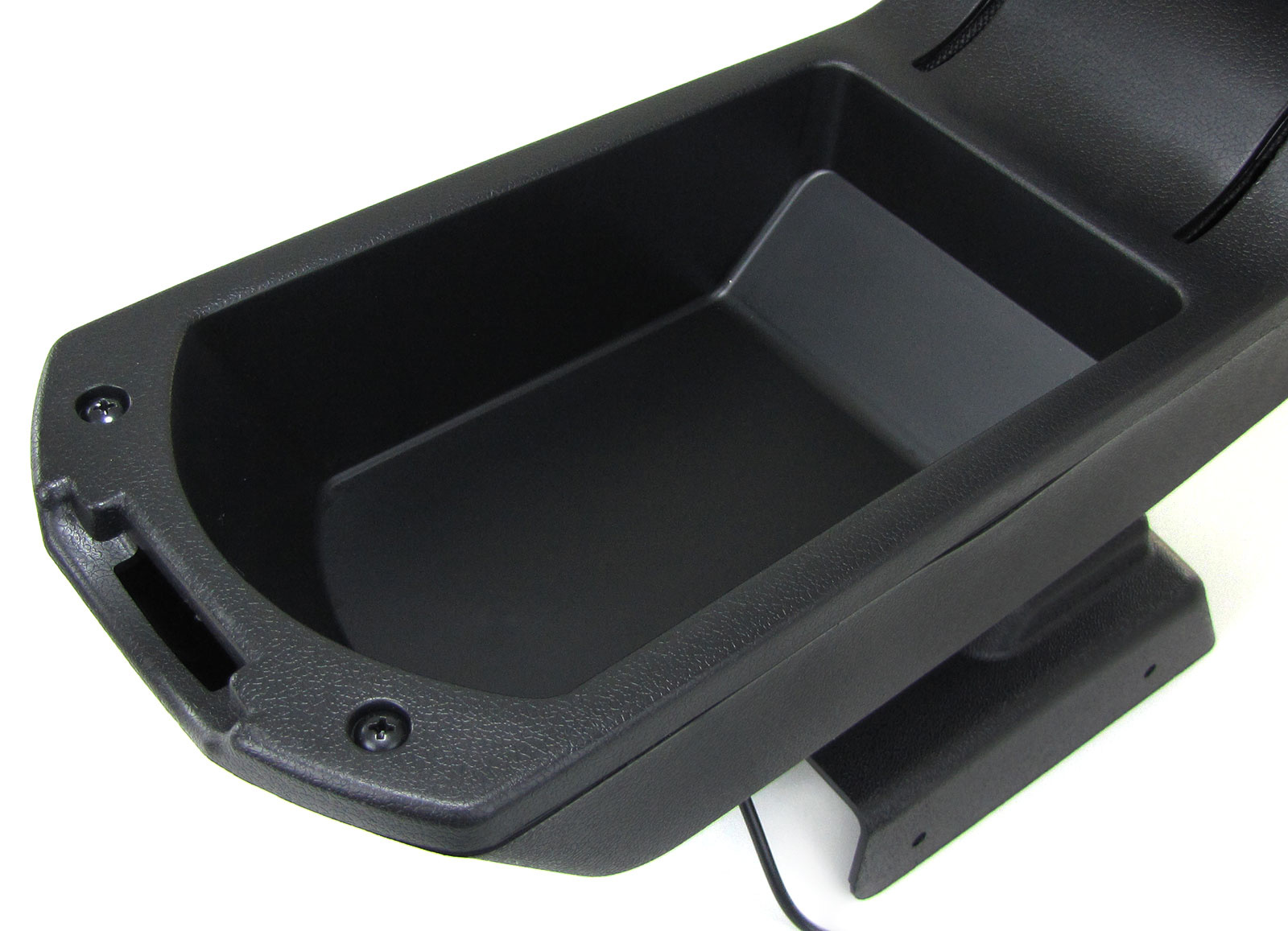 Armsteun auto - geschikt voor Opel Astra H 2004-2010 - met 2 USB-poorten en stekker - zwart