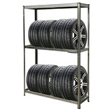 Bandenrek - bandenstelling - 180x120x40cm - tot 200kg per schap