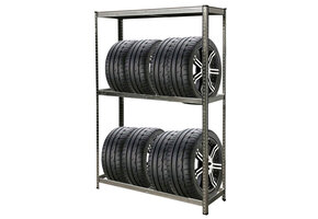 Bandenrek - bandenstelling - 180x120x40cm - tot 200kg per schap