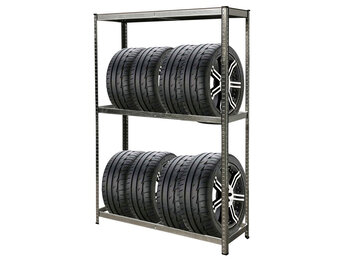 Bandenrek - bandenstelling - 180x120x40cm - tot 200kg per schap