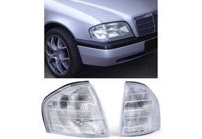 Knipperlichten voor Mercedes C-klasse W202 1993-2000 - wit