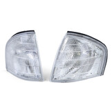 Knipperlichten - geschikt voor Mercedes C-klasse W202 sedan, S202 stationwagon, T-model 03/1993 - 03/2001 - wit