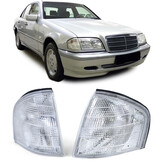 Knipperlichten - geschikt voor Mercedes C-klasse W202 sedan, S202 stationwagon, T-model 03/1993 - 03/2001 - wit