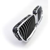 Grille - nieren geschikt voor BMW 5-serie F10/F11, sedan/touring 2010-2017 - 2-delig - zwart chroom