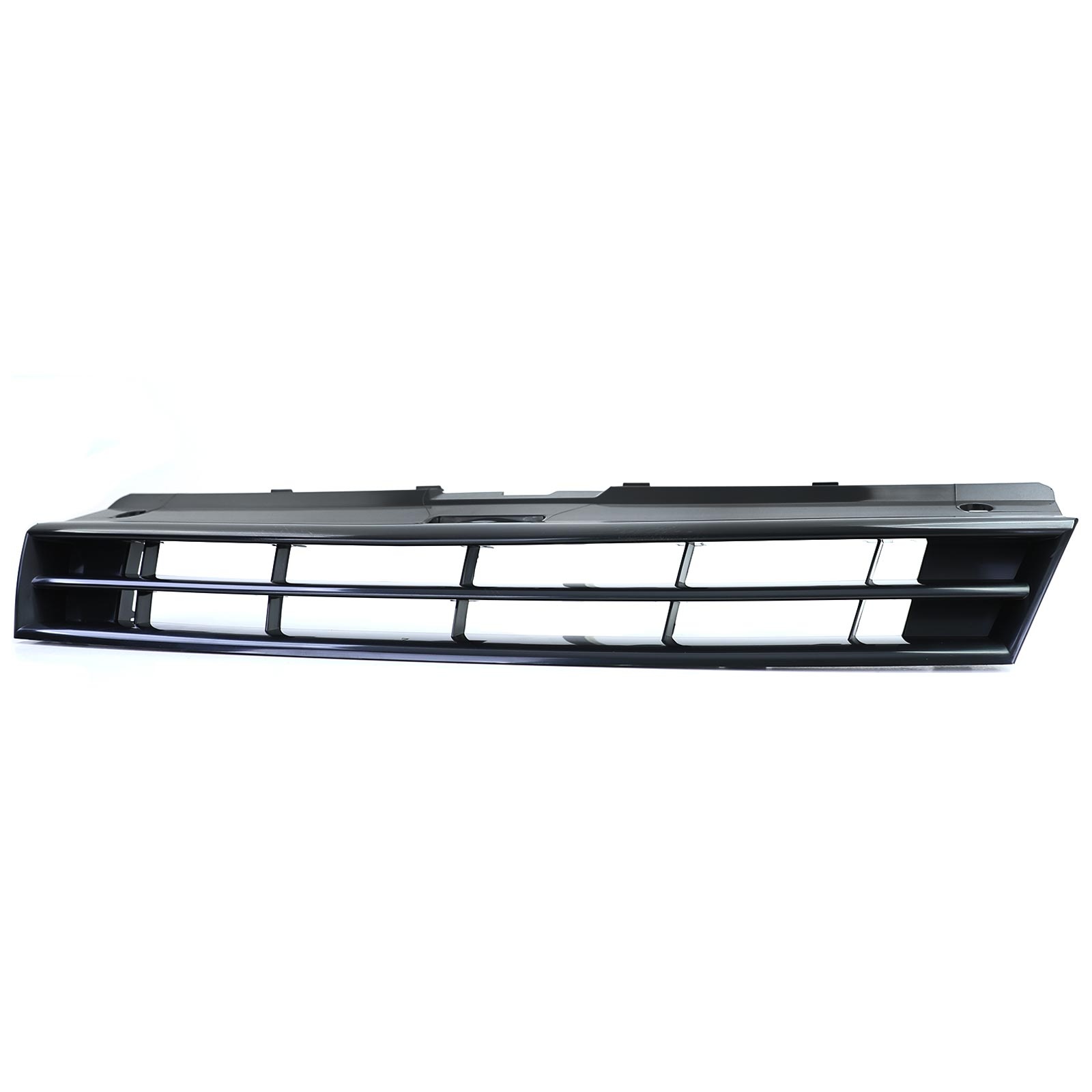 Grille - voorgrille - voor geschikt voor VW Polo 5 6R/6C 2009-2017 - zonder embleem - zwart glans/chroom