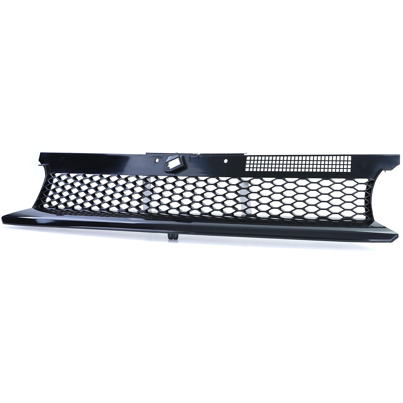 Grille - voorgrille - geschikt voor VW Golf 4, sedan/variant/cabrio 1997-2006 - zonder embleem - zwart glans/chroom