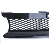 Grille - voorgrille - geschikt voor VW Golf 4, sedan/variant/cabrio 1997-2006 - zonder embleem - zwart glans/chroom