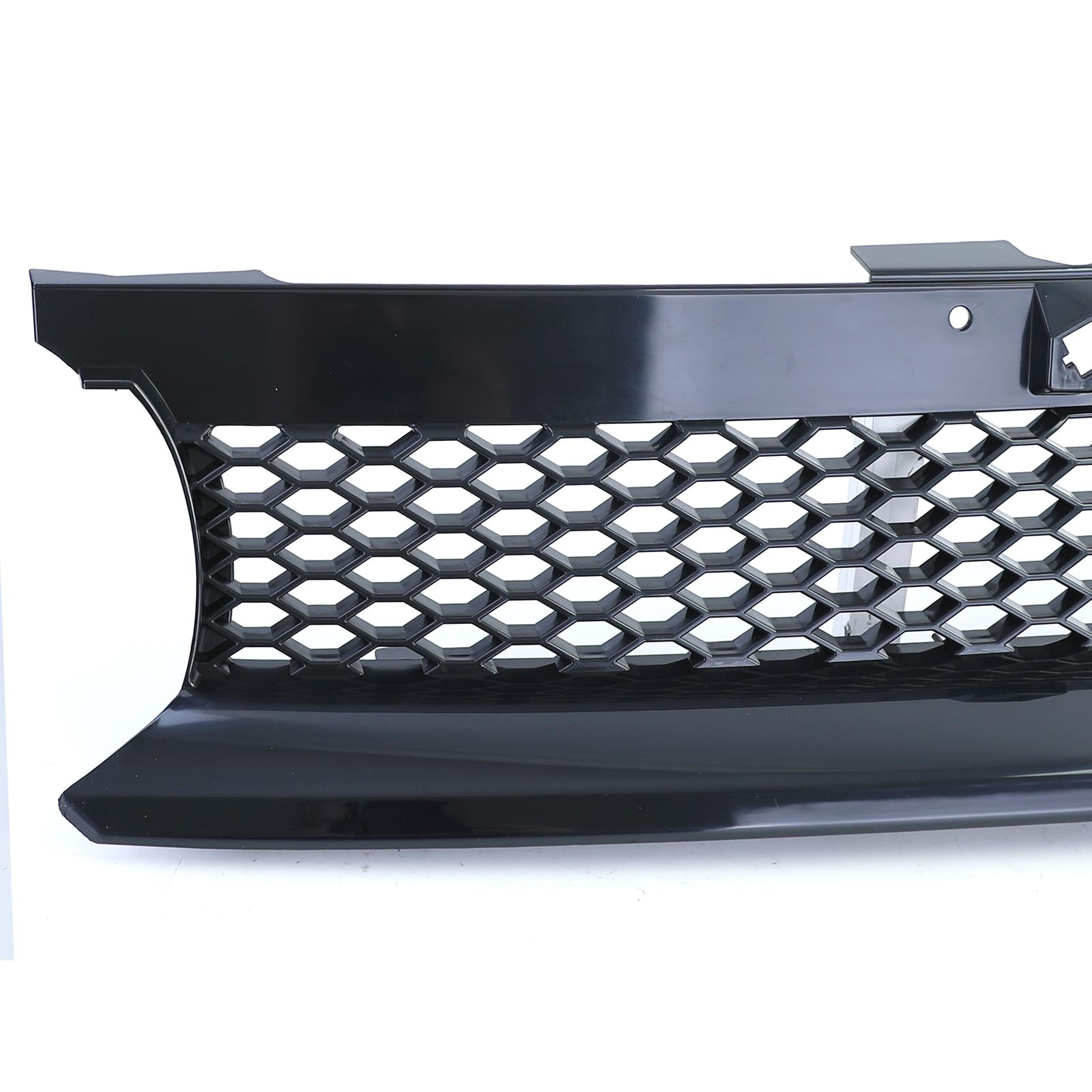 Grille - voorgrille - geschikt voor VW Golf 4, sedan/variant/cabrio 1997-2006 - zonder embleem - zwart glans/chroom