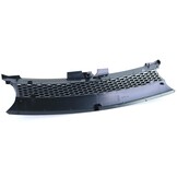 Grille - voorgrille - geschikt voor VW Golf 4, sedan/variant/cabrio 1997-2006 - zonder embleem - zwart glans/chroom