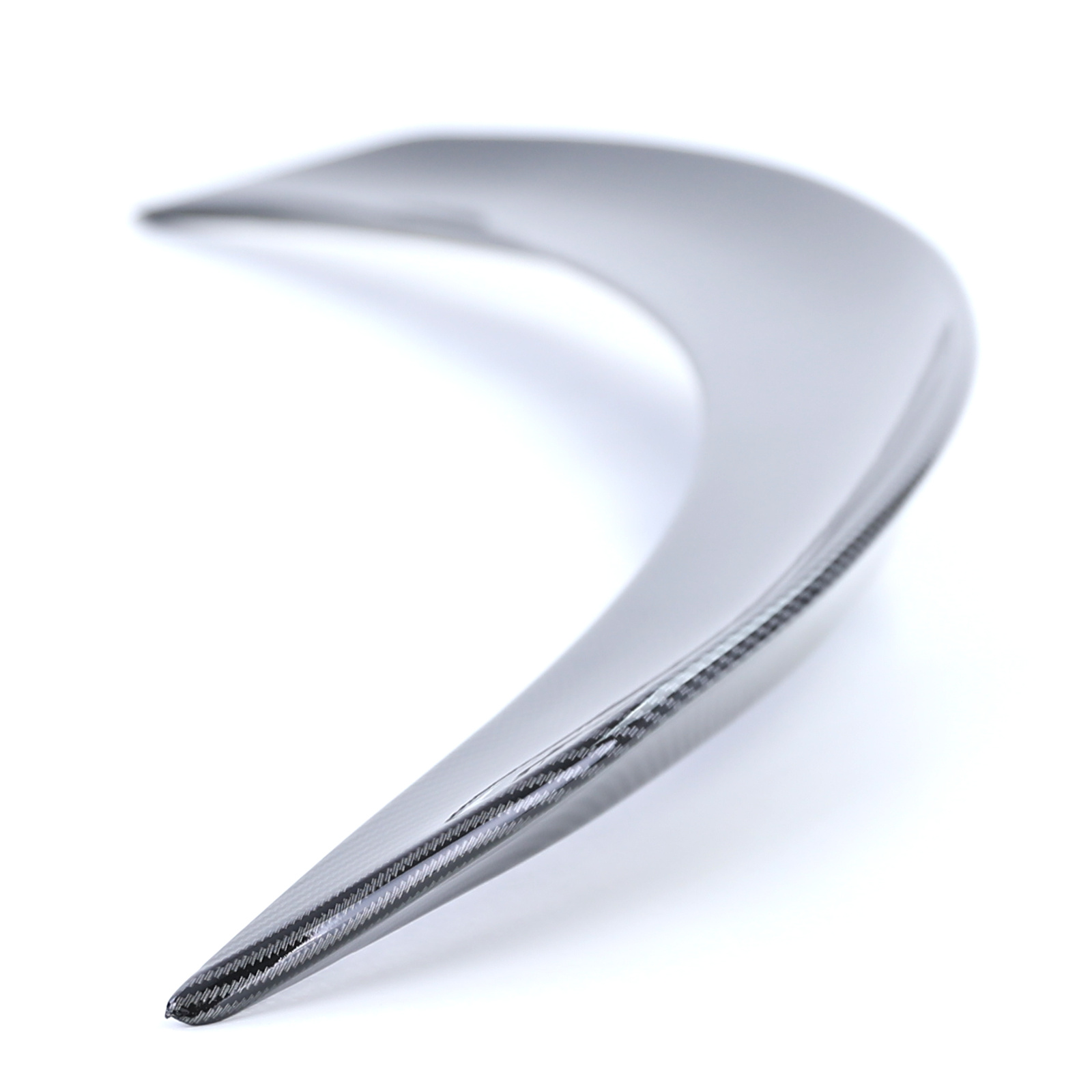 Spoiler - achterspoiler lip geschikt voor Mercedes C-Klasse C205 coupe vanaf 10/2015 - carbon-look