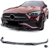 Spoiler - spoilerlip geschikt voor Mercedes C-klasse W206 S206, sedan/T-model vanaf 2021 - zwart glans