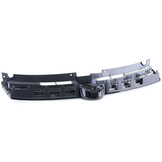 Grille - voorgrille - geschikt voor VW Touareg 2 7P 01/2010-9/2014 - zwart glans/chroom